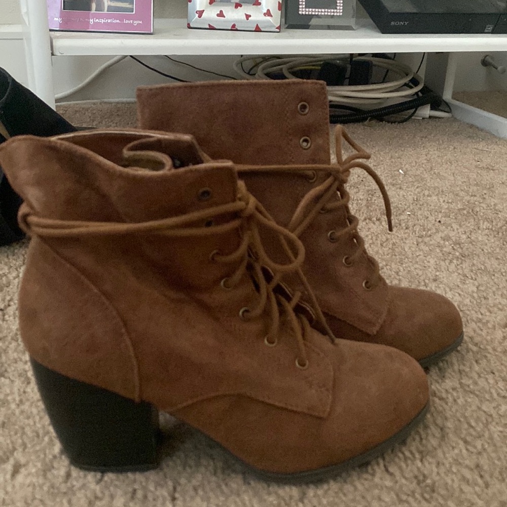 Brown boots